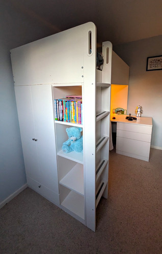 Ikea småstad loft - loft, with