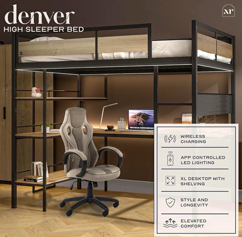 Rocker denver loft bed - x,