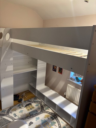 Loft bed with desk - loft,