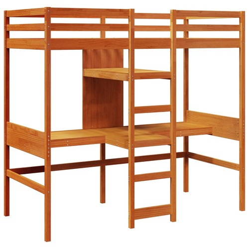 Loft bed frame without - loft,