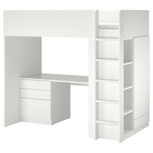 Ikea loft bed with - loft,