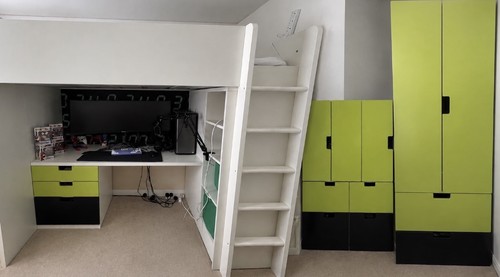 Ikea high sleeper bed - sleeper,