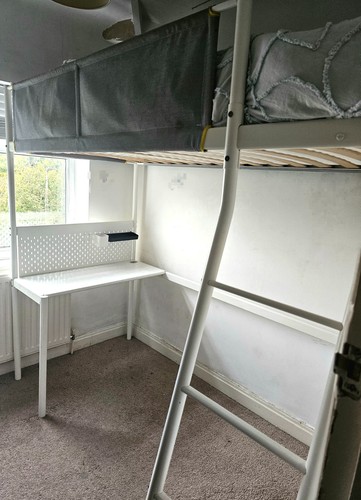 Ikea used vitval loft - , bed