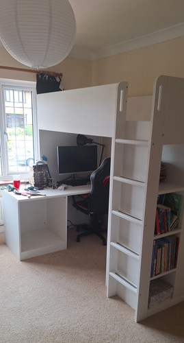 Ikea smastad loftbed with - with, desk