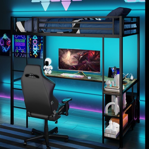 Single loft bed - single,