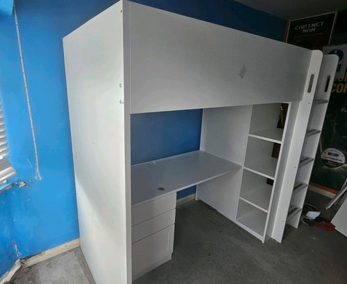 Ikea småstad loft - bed, with